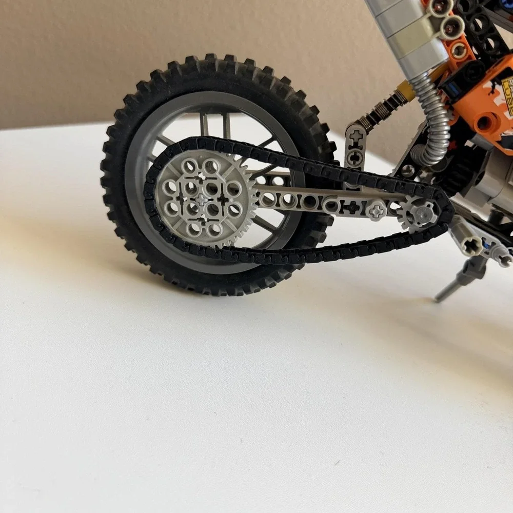 LEGO Technic 42007 Moto Cross Bike 2013 Retired RARE Complete Set No Box